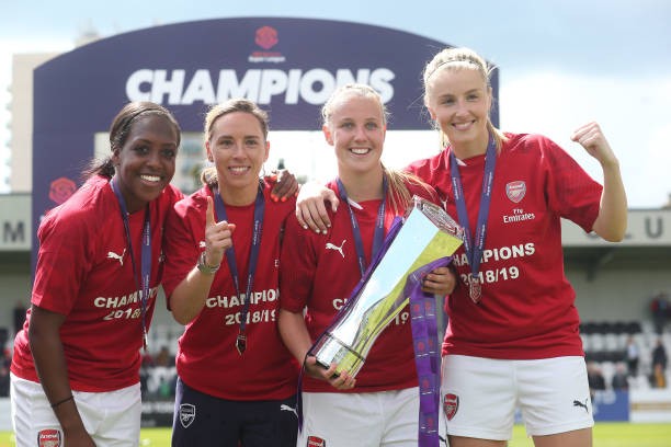 Nữ Arsenal vô địch - Bóng Đá