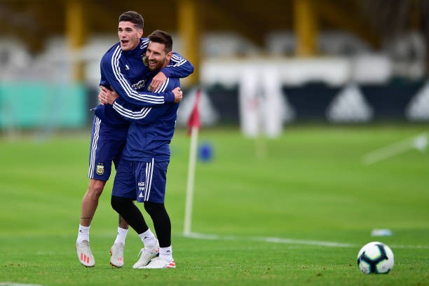Messi tập luyện cùng Argentina - Bóng Đá