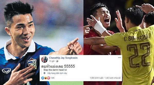 Chanathip xin lỗi CĐV Việt Nam - Bóng Đá