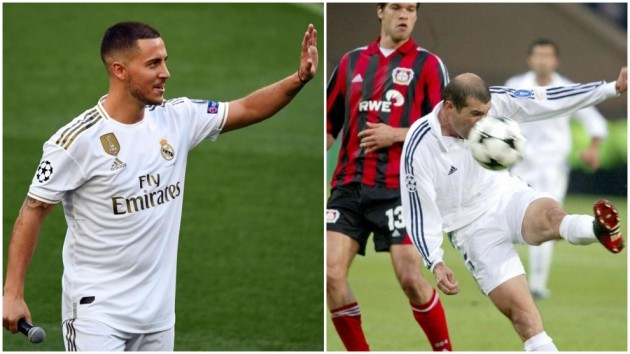 Hazard: My first Real Madrid memory was Zidane's volley against Leverkusen - Bóng Đá