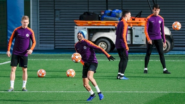 Man City tập  - Bóng Đá