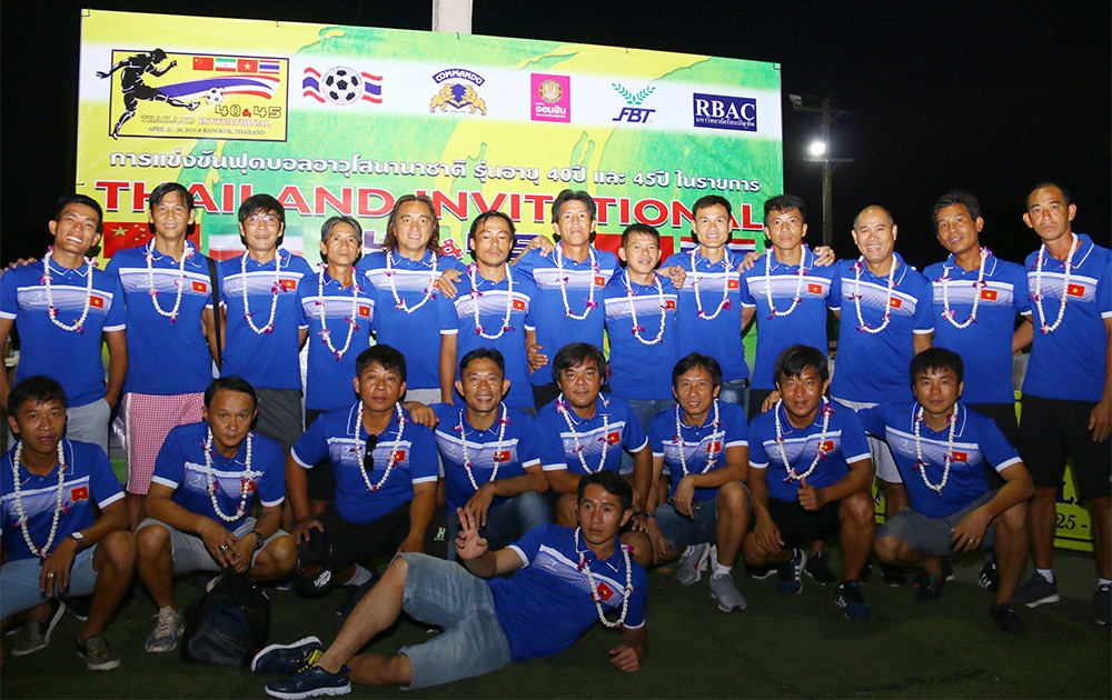 Thiên Long vô địch giải lão tướng tại Thái Lan - Bóng Đá