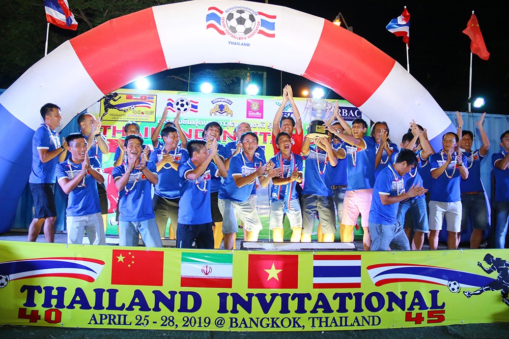 Thiên Long vô địch giải lão tướng tại Thái Lan - Bóng Đá