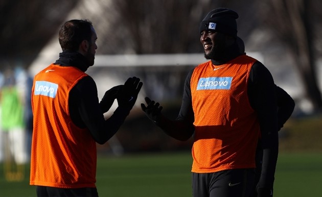 Ảnh Inter Milan tập - Bóng Đá