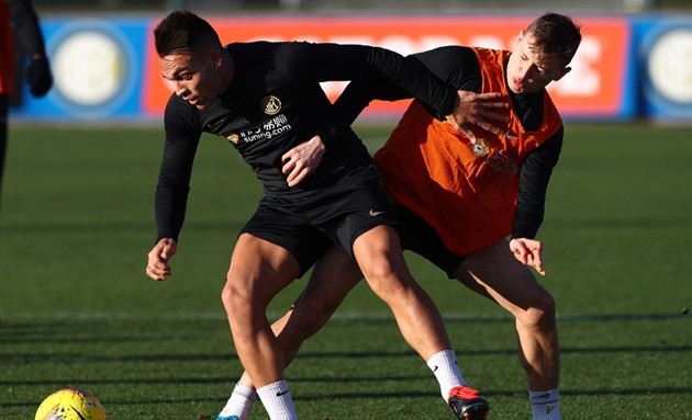 Ảnh Inter Milan tập - Bóng Đá