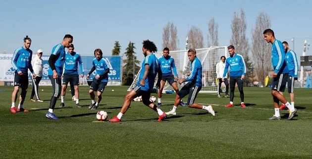 Real tập - Bóng Đá