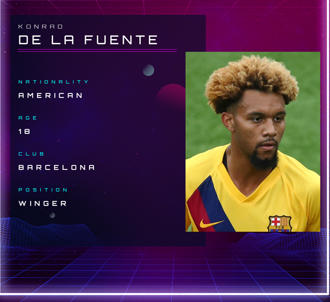 Konrad de la Fuente: Barcelona's future U.S. star who could turn his back on La Masia - Bóng Đá