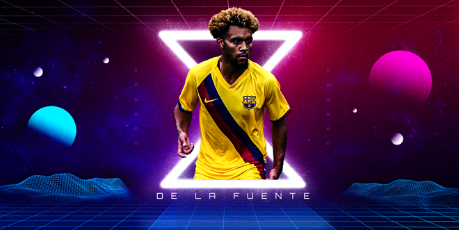 Konrad de la Fuente: Barcelona's future U.S. star who could turn his back on La Masia - Bóng Đá