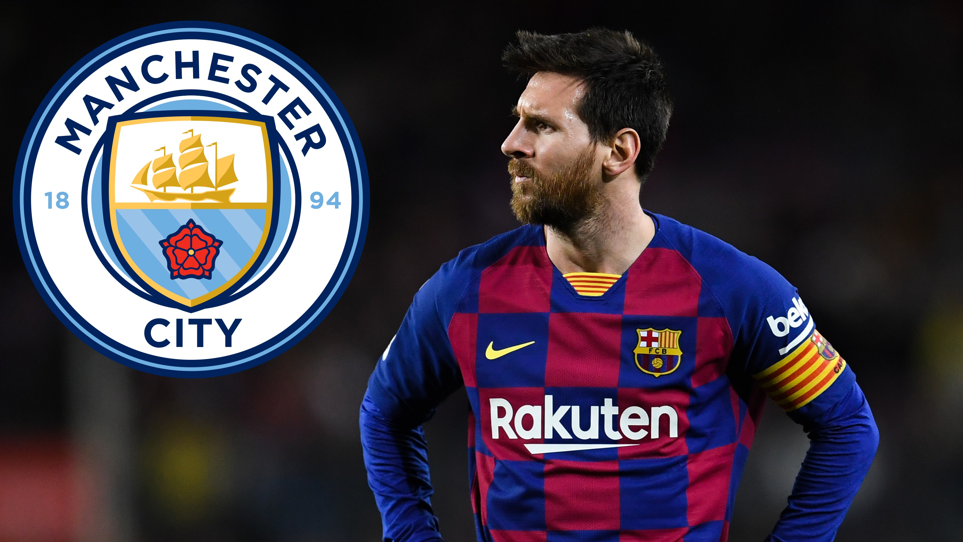 Không thể ngờ! Trang chủ Man City đăng tải thông tin chiêu mộ Messi - Bóng Đá