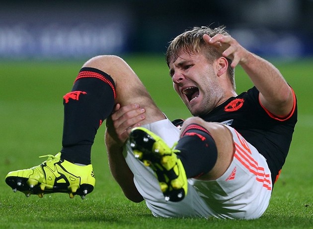 Luke Shaw đang khiến các đồng đội ở Man Utd phải 