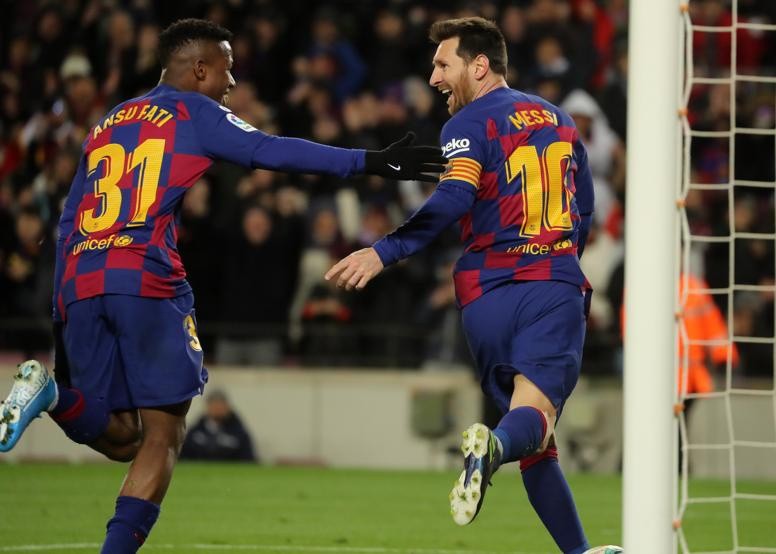 Lionel Messi has scored exactly 500 goals in his last 500 Barcelona games - Bóng Đá