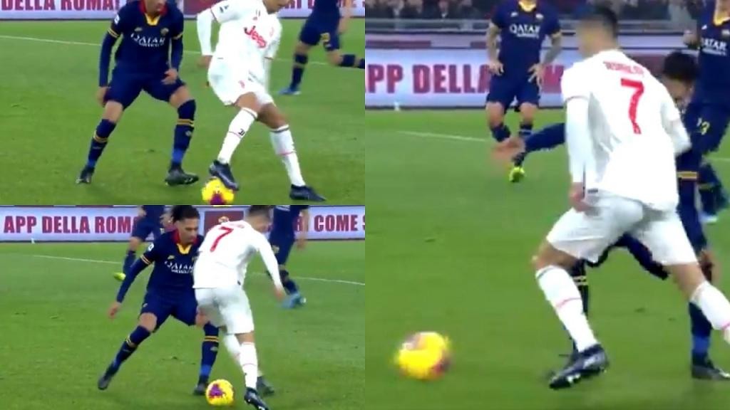 Cristiano Ronaldo ‘sends Chris Smalling back to Maidstone’ with outrageous piece of skill - Bóng Đá