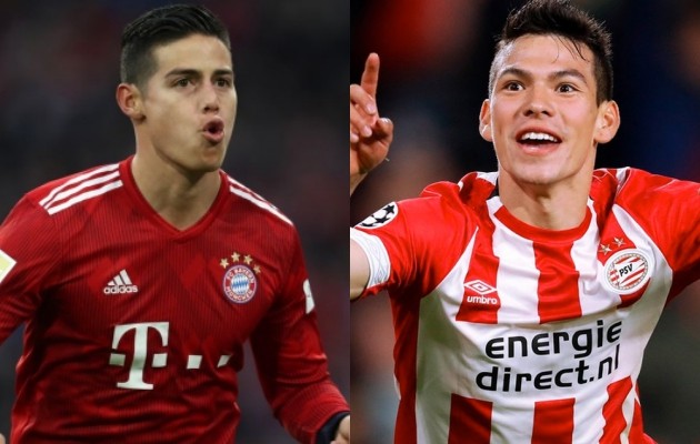 Napoli chi 100 triệu cho James Rodriguez và Hirving Lozano - Bóng Đá