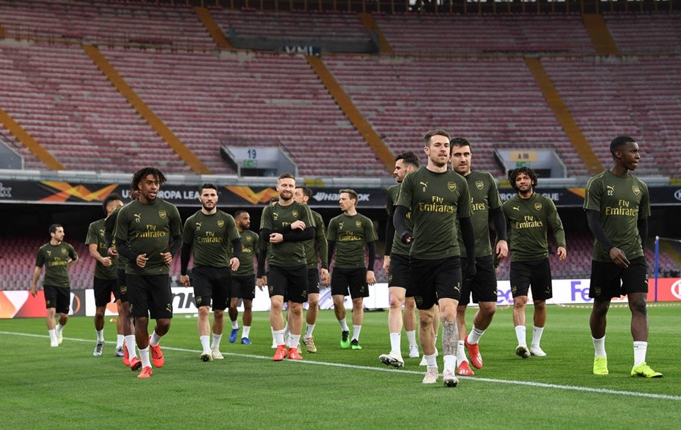 Arsenal tập - Bóng Đá