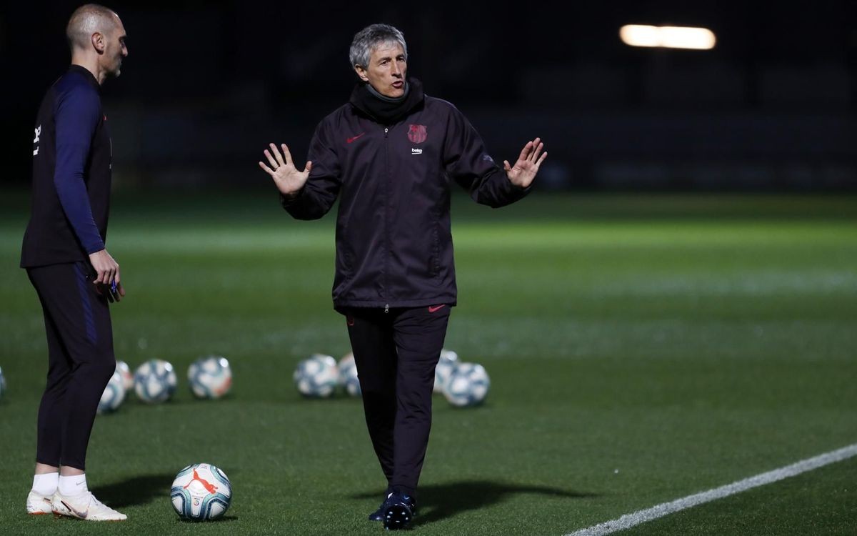 Setien: I have tears when I see the intensity of Dembele's training - Bóng Đá
