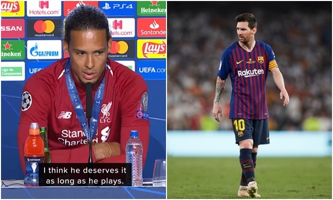 Virgil Van Dijk: Anh ấy xứng đáng với Ballon d'Or - Bóng Đá