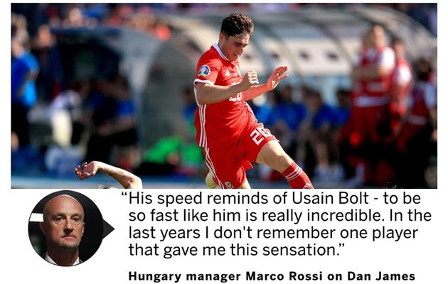 Hungary Coach - Marco Rossi on Daniel James - Bóng Đá