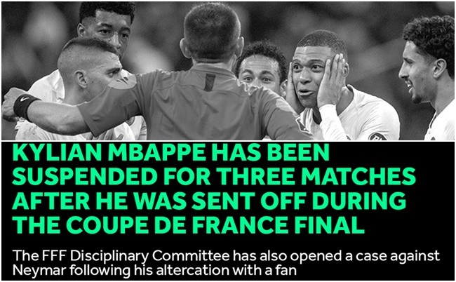 XONG! Neymar chưa thoát, đến lượt Mbappe khiến PSG đau đầu - Bóng Đá