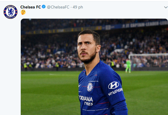 chelsea phản ứng khi hazard không có trong đội hình tiêu biểu - Bóng Đá