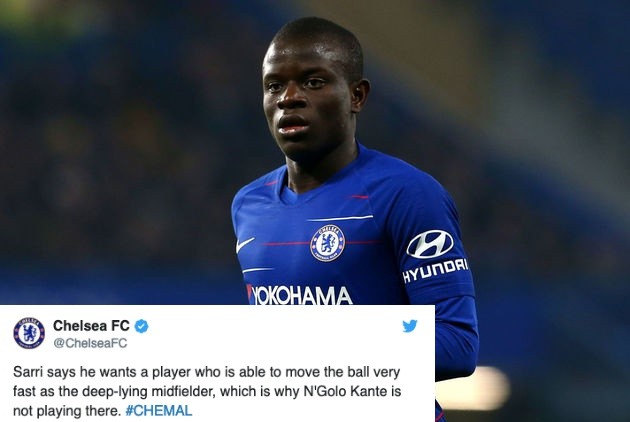 Đây! Rõ lý do then chốt khiến Sarri 