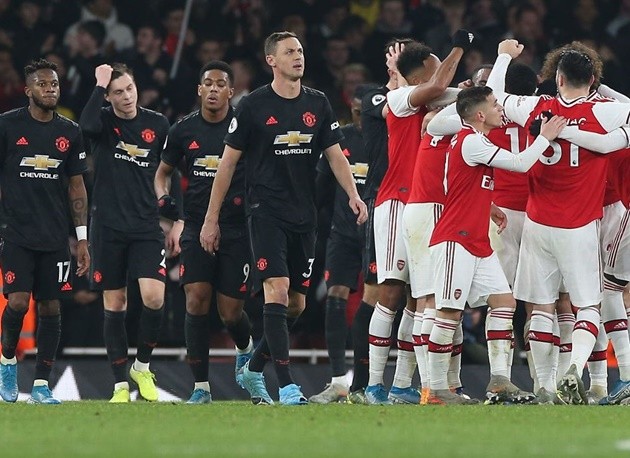 10 thống kê Arsenal - Man Utd - Bóng Đá
