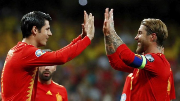 Ramos lý giải vì sao nhường phạt đền cho Morata - Bóng Đá