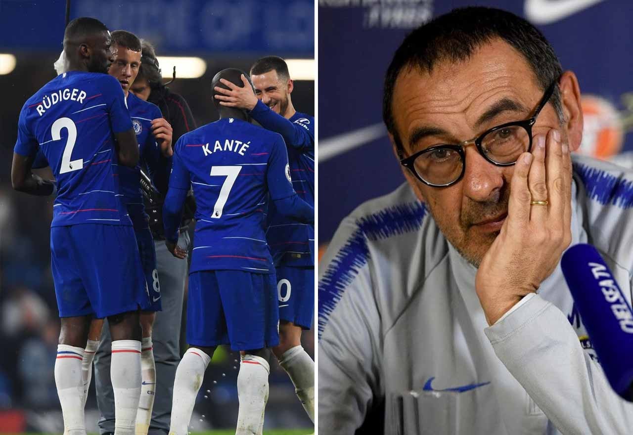 HLV Sarri cập nhật tình hình chấn thương của bộ đôi Chelsea - Bóng Đá