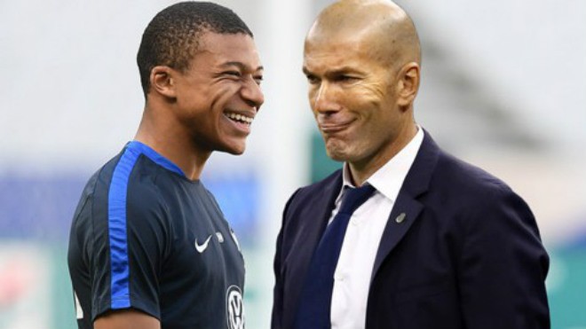 Zidane muốn làm HLV Mbappe - Bóng Đá