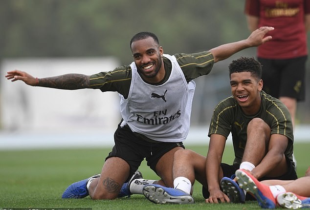 Ảnh Arsenal tập luyện - Bóng Đá