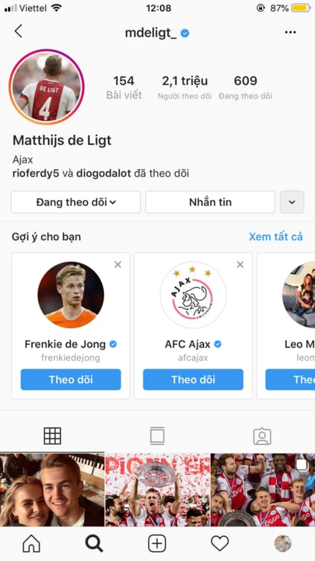 Quá rõ! De Ligt đã xách valy sang Man Utd? - Bóng Đá