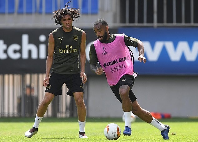 Vừa tới Baku, cầu thủ Arsenal đã lao vào tập luyện cật lực - Bóng Đá