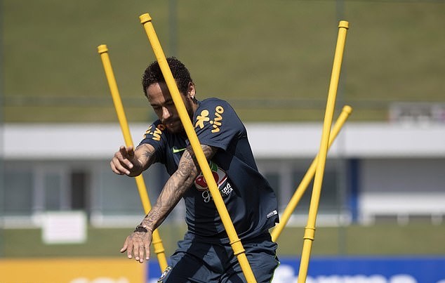 Ảnh tập Neymar Brazil - Bóng Đá