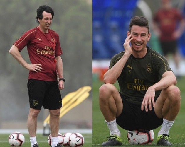 Ảnh Arsenal tập luyện - Bóng Đá
