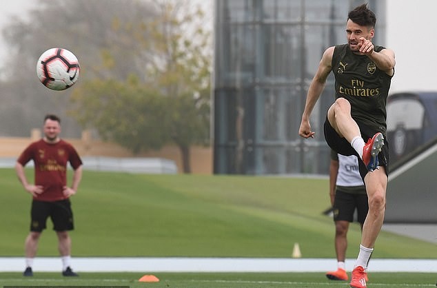 Ảnh Arsenal tập luyện - Bóng Đá