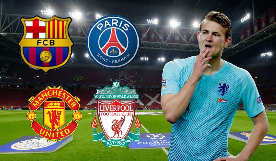 Matthijs de Ligt mulls over huge transfer decision on holiday with model girlfriend with PSG, Juventus and Barcelona chasing the most in-demand young star - Bóng Đá