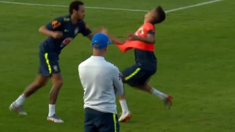 Ảnh tập Neymar Brazil - Bóng Đá