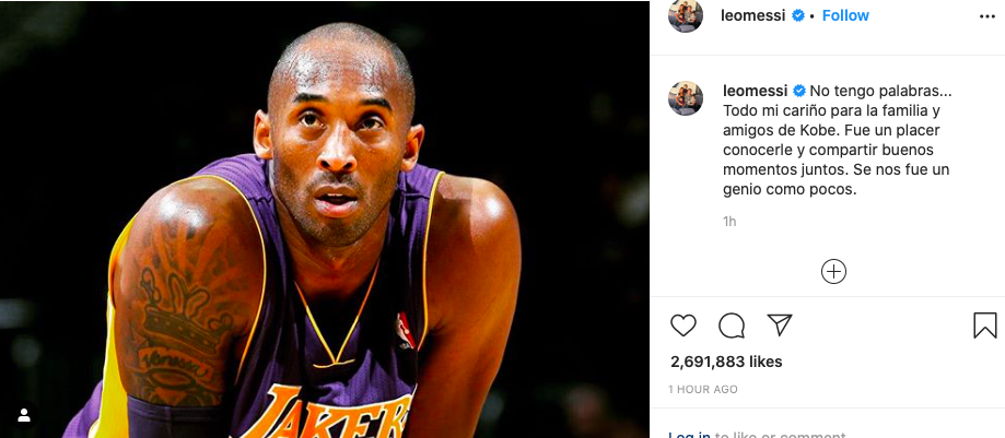 Football stars pay tribute to Kobe Bryant after basketball hero dies in helicopter crash - Bóng Đá