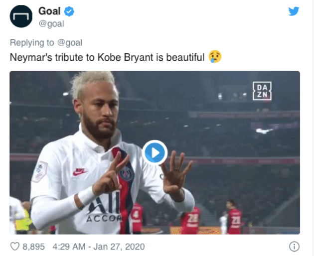 Football stars pay tribute to Kobe Bryant after basketball hero dies in helicopter crash - Bóng Đá