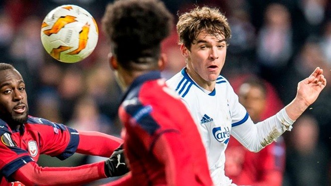 Who is Robert Skov? Tottenham monitoring FC Copenhagen winger - Bóng Đá