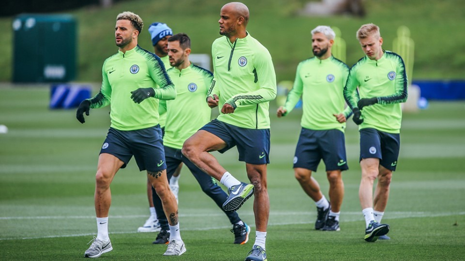 Man City tập  - Bóng Đá