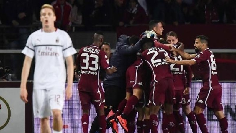 Sao 150 triệu nổ súng, Torino hất văng AC Milan khỏi tốp 4 - Bóng Đá
