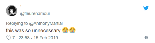 Anthony Martial gives Manchester United fans a heart attack after tweet - Bóng Đá