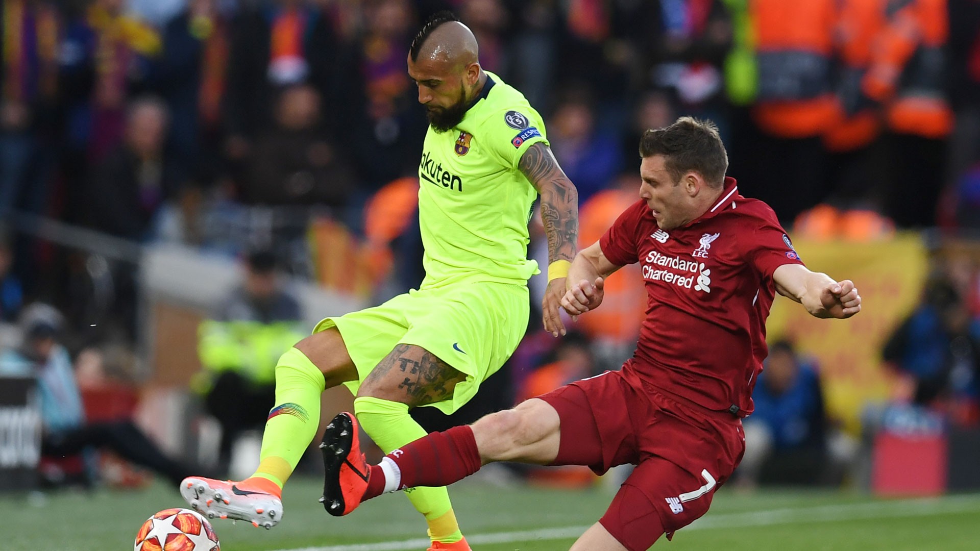 Đấu Liverpool, Messi có 1 đồng đội, và 8 quả tạ trên vai - Bóng Đá