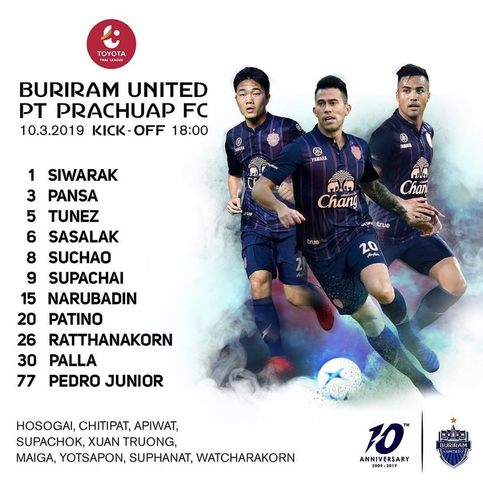 Xuân Trường ngồi dự bị trong ngày Buriram 