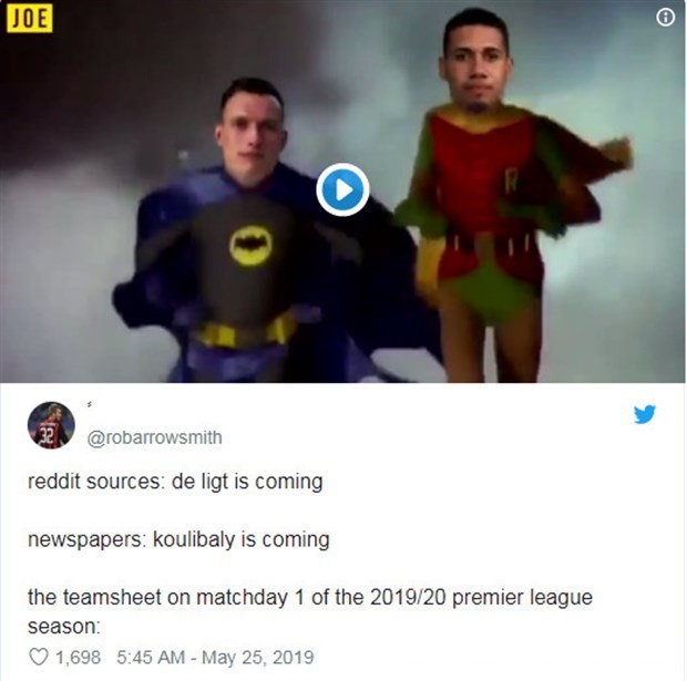 CĐV Man Utd vẫn rất tỉnh trước tin đồn về De Ligt - Bóng Đá