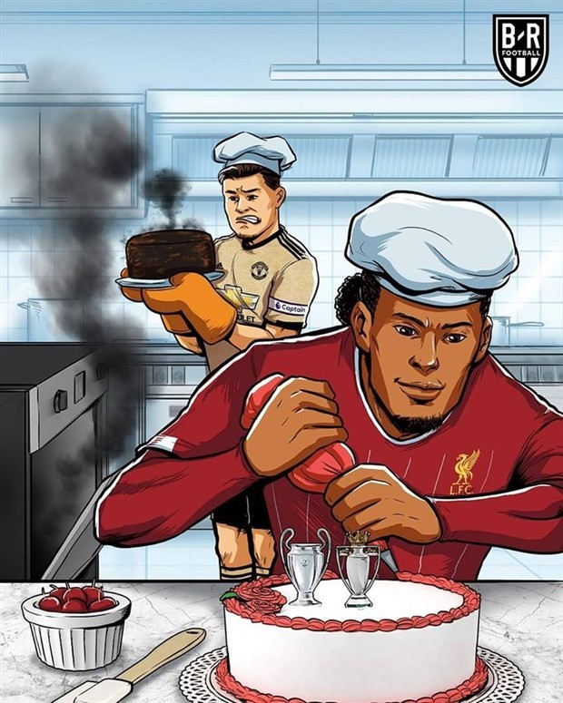 Ảnh chế trận LIV Man Utd - Bóng Đá