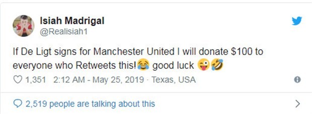 CĐV Man Utd vẫn rất tỉnh trước tin đồn về De Ligt - Bóng Đá