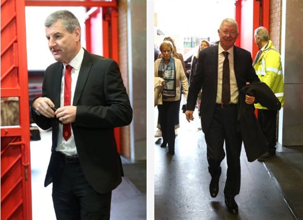 Sir Alex tay bắt mặt mừng hội ngộ các tượng đài của Man Utd - Bóng Đá