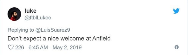 Suarez cạn tình, CĐV Liverpool bênh vực - Bóng Đá