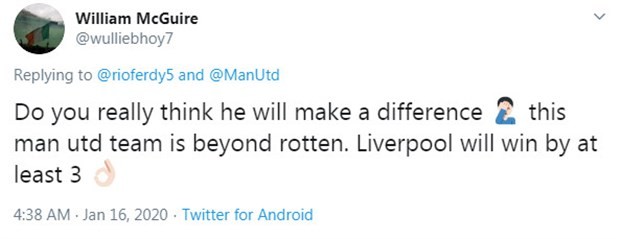 Rashford chấn thương, CĐV Man Utd 